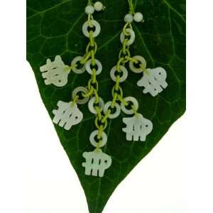 Brighten up Your Birthday   Virgo Astrology Handmade Jade Necklace 