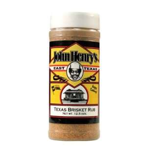 John Henrys Texas Brisket Rub (Chef, 12.5 oz)  Grocery 