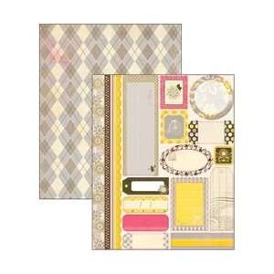   Tabloids Journaling Elements & Borders; 12 Items/Order Kitchen