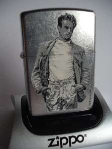JAMES DEAN WALKING ZIPPO LIGHTER STARS of HOLLYWOOD COLLECTABLE 2002 