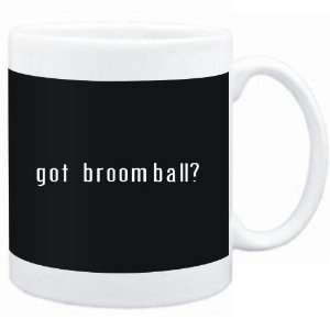  Mug Black  Got Broomball?  Sports
