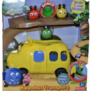  Disney Jr. Jungle Junction Hippobus Transport Toys 