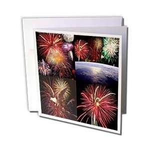  Sandy Mertens Patriotic   Fireworks Collection   Greeting 