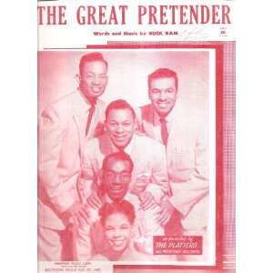  Sheet Music The Great Pretender The Platters 208 