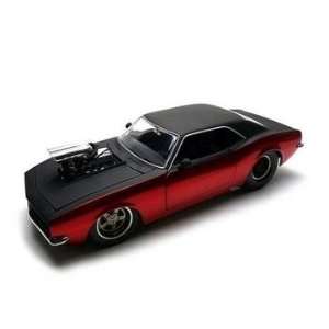  1968 Chevrolet Camaro Diecast Car 1:18 Red: Toys & Games