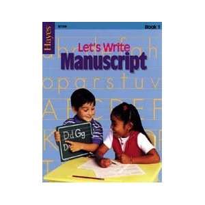  Lets Write Manuscript Book 1: Toys & Games