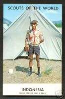 Boy Scout Uniform Scouting Indonesia 1968  