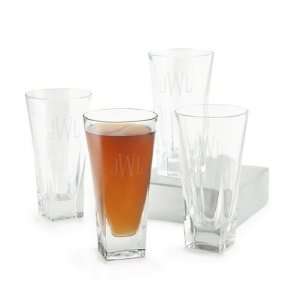  Personalized Set Of Four Fusion Highball Glasses With 