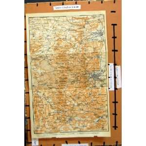  MAP 1914 PLAN CLERMONT FRANCE VERNINES RIOM MOZAC: Home 