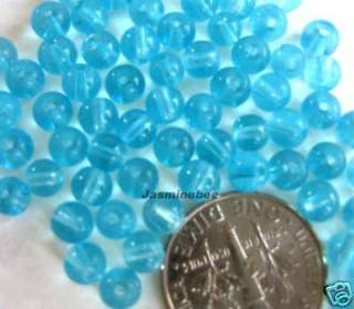 Crystal Round Loose Beads, SKY 4mm, 1175  