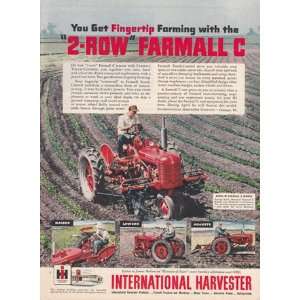   International Harvester 2 Row Farmall C International Harvester