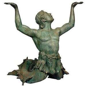   : Metropolitan Galleries SRB991828 Merman Table Base: Home & Kitchen