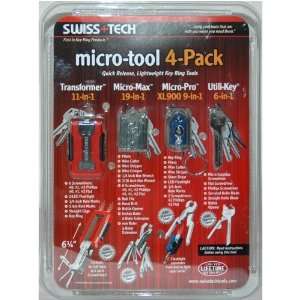  Swiss+Tech 61005 Micro Tool   Pack of 4 Automotive