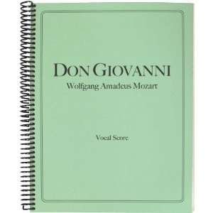  Don Giovanni Vocal Score (9781621180340) Wolfgang Amadeus 