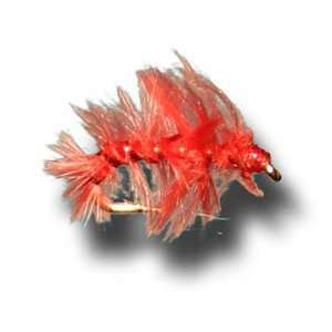  Marabou Midge   Red Fly Fishing Fly