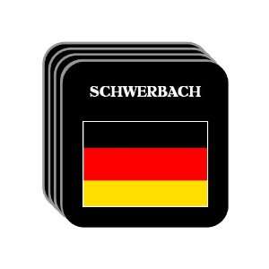  Germany   SCHWERBACH Set of 4 Mini Mousepad Coasters 