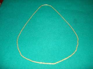   LADIES NECKLACE TWISTED DESIGN GOLD CHAIN MARKED 14KT ITALY  