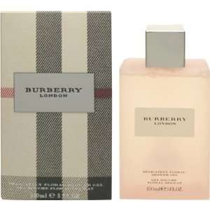BURBERRY LONDON Perfume. DELICATELY FLORAL SHOWER GEL 5.0 oz / 150 ml 