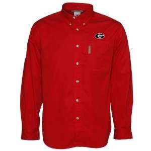   Red Collegiate Lewisville Twill Long Sleeve Shirt