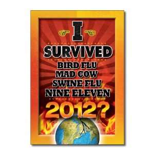  Survived 2012 Funny Happy Birthday Greeting Card: Office 