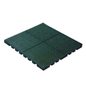  PlayFall Playground Safety Surfacing Green Package of 5 