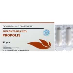  Suppositories with Propolis 10 pcs: Health & Personal Care