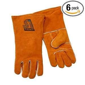  2119YRH Welding Gloves, Right Hand Only, Brown Y Series Shoulder 