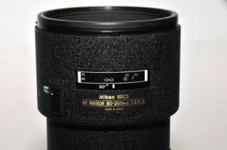 Nikon ED AF Nikkor 80 200mm F2.8 D Auto Focus Zoom Lens for Digital 