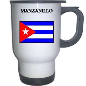  Cuba   MANZANILLO White Stainless Steel Mug Everything 