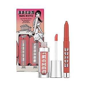 Buxom Travel In Style Big & Healthy Lip Duo 2 Pieces: Athens, Monica