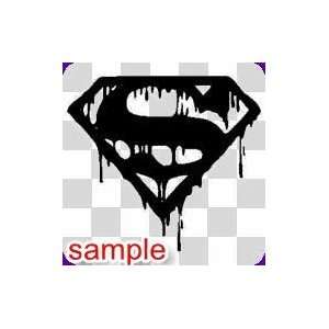  SUPERHERO SUPER VILLAIN BLOODY SUPERMAN 10 WHITE VINYL 