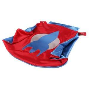   : The Radical Rocketeer Super Hero Cape   Red and Blue: Toys & Games