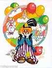 Design Works Counted Cross Stitch kit 14 x 18 ~ CLOWN DREAMS #9243 