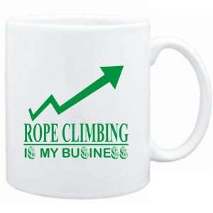  Mug White  Rope Climbing  IS MY BUSINESS  Sports 