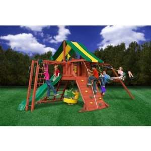 Gorilla Playsets Sun Valley II with Monkey Bars Playground System 
