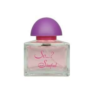  So? Sinful 3 Pcs. Gift Set 0.67 Oz Eau De Toilette, 1.7 