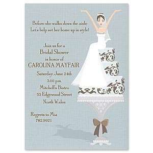  Bride & Cake Invitation Wedding Invitations: Health 