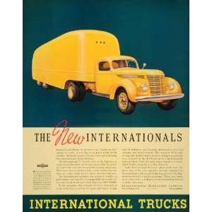  1937 Ad International Trucks Harvester Model D 50 Auto 