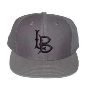  Long Beach State University Grey Snapback Hat Cap Sports 