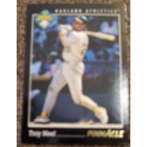  1993 Pinnacle Troy Neel # 246 MLB Baseball Rookie Prospect 