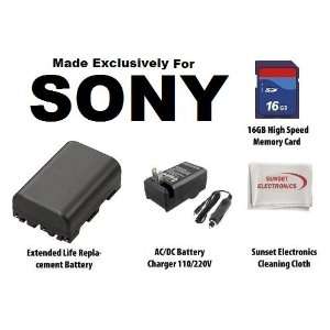 Replacement Battery Pack For The Sony NP FM55H 1800MAH! For Sony Alpha 