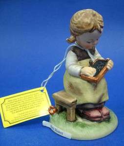 BUSY STUDENT   HUMMEL FIGURINE HUM367  