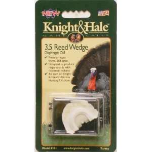  Knight & Hale 3.5 Reed Wedge Diaphragm Turkey Call: Sports 