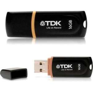  New   TDK Life on Record 61883 16 GB USB 2.0 Flash Drive 