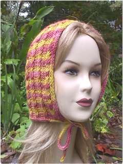 Colinette Zanziba Fibonacci Hat Knit PATTERN  