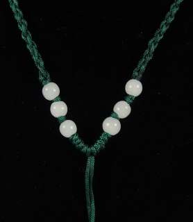 10 str Jade Silk Cord Thread String Necklace Pendant G  