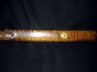 Vintage Primitive Tiger Curly Maple Muzzleloader Wood Stock 7/8 