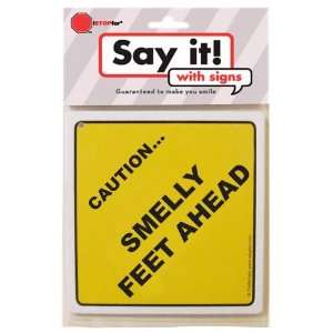  CAUTION SMELLY FEET AHEAD: Home & Kitchen