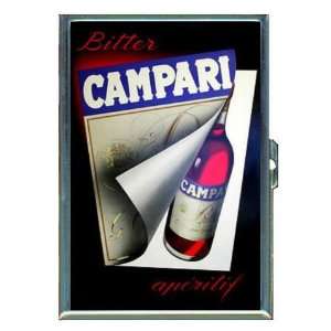 Campari Bitters Aperitif Booze ID Holder Cigarette Case or Wallet Made 