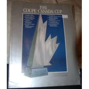  1981 Canada Cup Program 